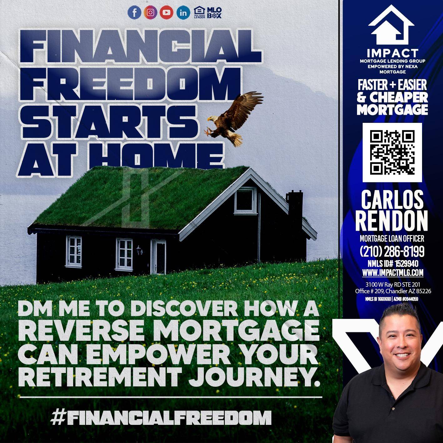 FINANCIAL FREEDOM - Carlos Rendon - Mortgage Loan Officer